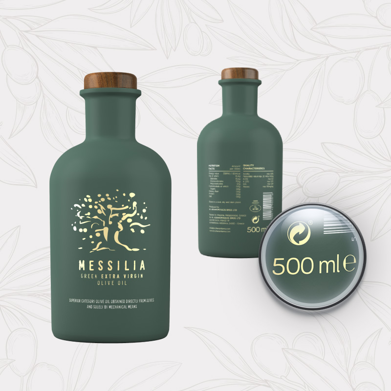 Messilia 500ml - Extra Virgin Greek Olive Oil